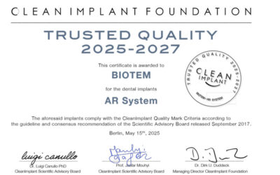 Biotem AR System — Certificate