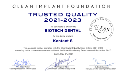 Biotech Dental Kontact S — Certificate