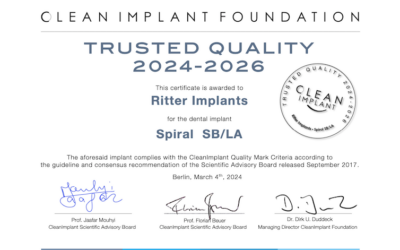 Ritter Implants Spiral SB/LA — SEM